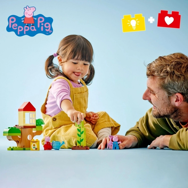 LEGO DUPLO 10431 Praščić Peppa – vrt i kućica na drvetu