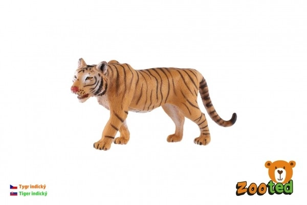 Indijski tigar zootirana plastika 13,5cm u vrećici