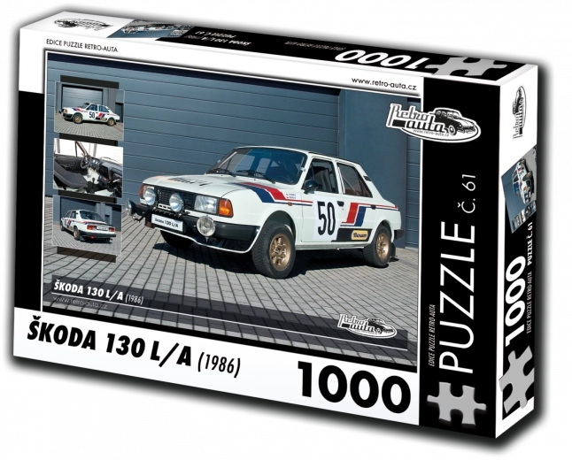 Puzzle RETRO-AUTA Škoda 130 L (1986) – 1000 dijelova