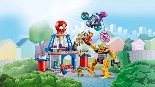 LEGO Marvel 10794 Tim Spideya u bazi paukova