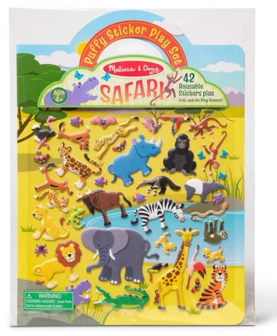 Višekratne utisnute naljepnice - Safari