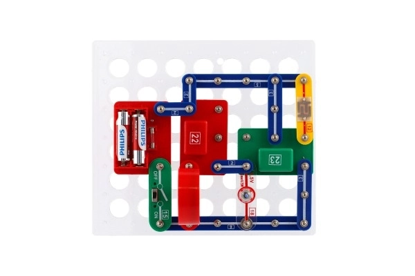 Tajne elektronike 180 eksperimenata na baterije u kutiji 42x28,5x4cm od 6 godina