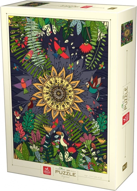 Puzzle DEICO – tropi, 1000 dijelova