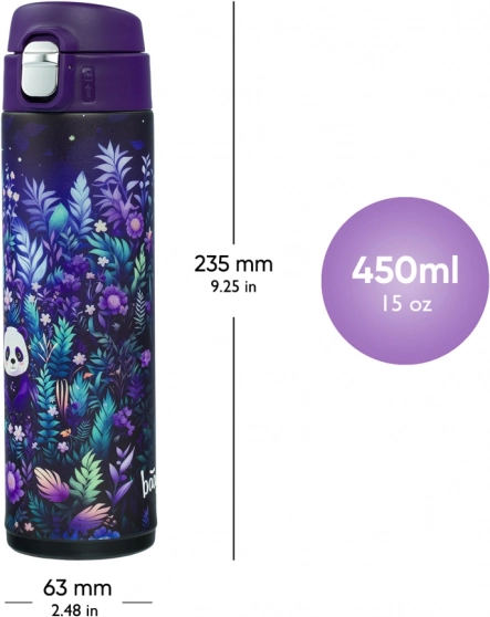 Termos boca Jungle Panda 450 ml
