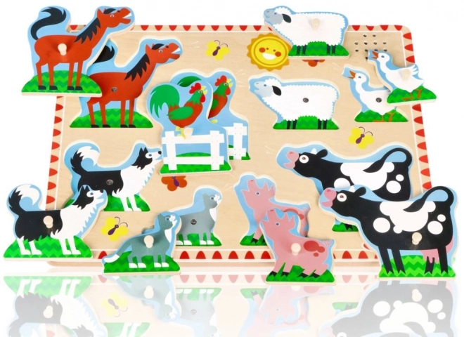 Zvučne puzzle - Životinje na farmi