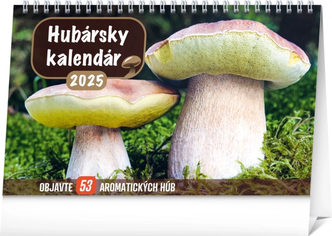 NOTIQUE Stolni Gljivarski kalendar 2025, 23,1 x 14,5 cm