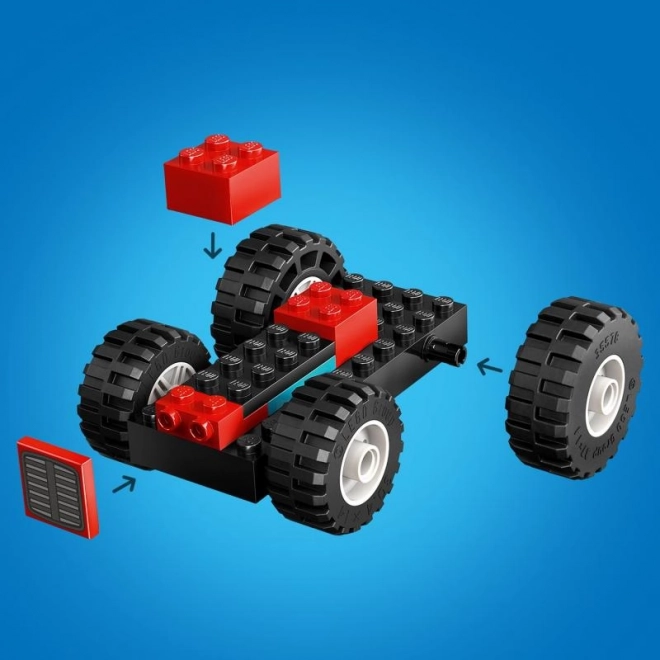 LEGO® City 60461 Crveni traktor s prikolicom i ovcama
