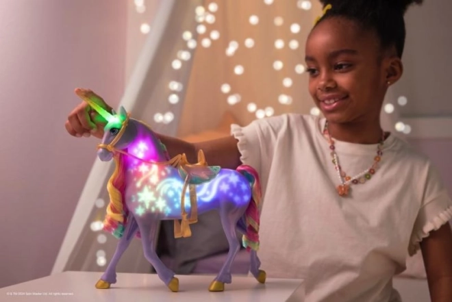 UNICORN ACADEMY SVJETLEĆI JEDNOROG WILDSTAR 24cm