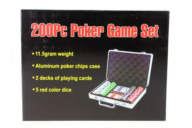 Set za poker u kovčegu
