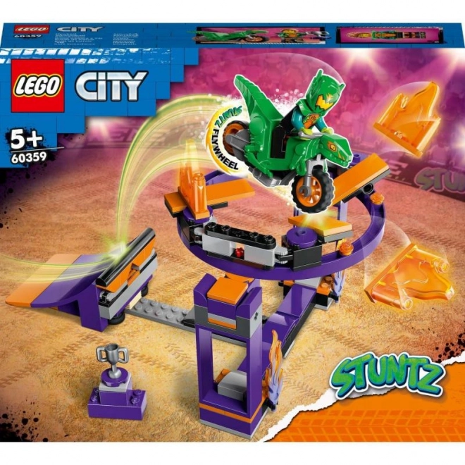 Izazov sa rampom i obručem LEGO City Stuntz