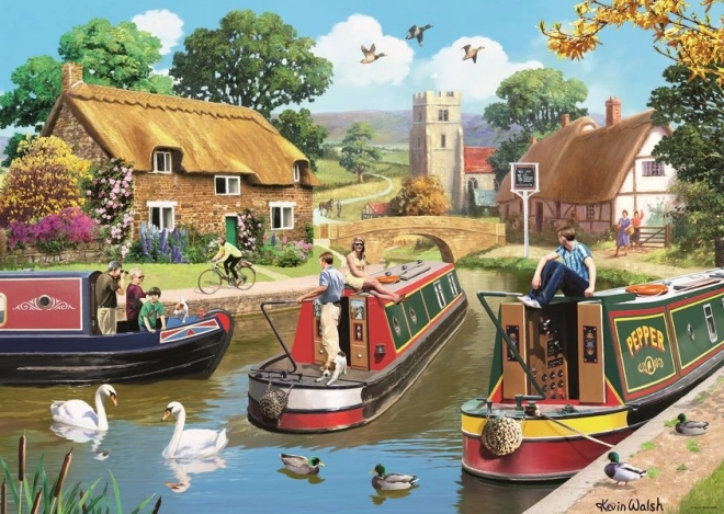 Ravensburger puzzle Mirna plovidba 1000 dijelova