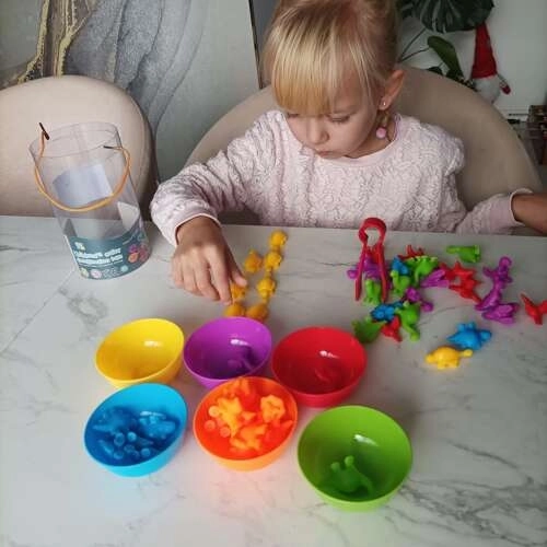 Zvukova montessori igra Nauči se brojati – Dinosauri