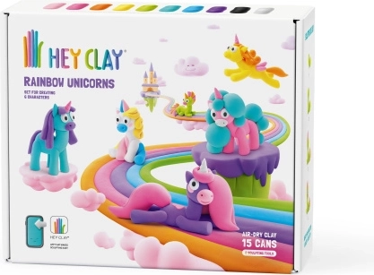 Hey Clay jednorogovi – kreativna pjenasta modelina za djecu