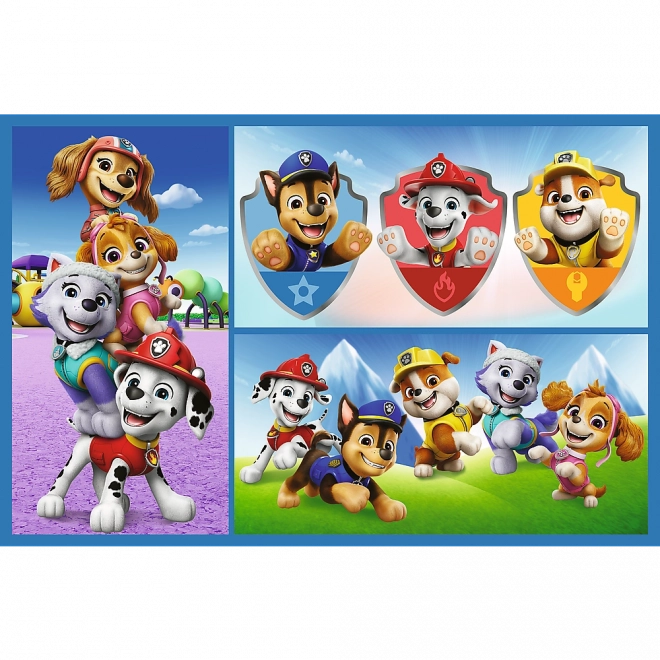 Puzzle Pravila Psići Uslikavci 2u1 2x70 dijelova