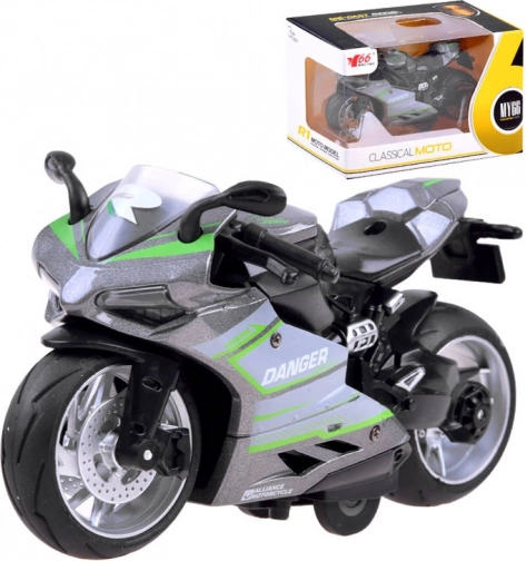 metalni model motocikla s navijačim pogonom – C