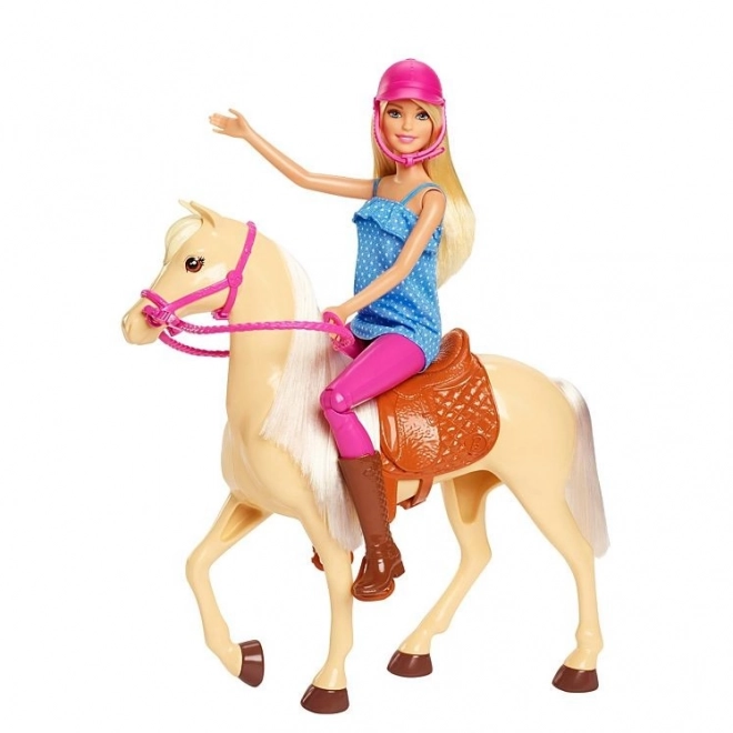 Barbie jahaći set s konjem