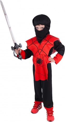 Dječji kostim Ninja crveni