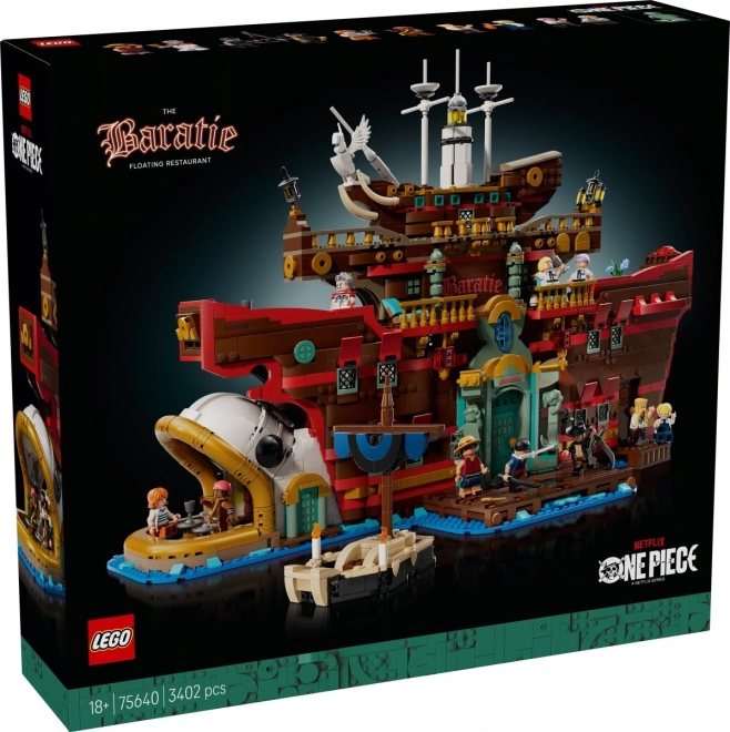 Lego ONE PIECE plutajući restoran Baratie