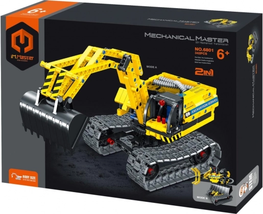 Konstrukcijski set iM.Master 2u1 bager i robot, 342 dijela