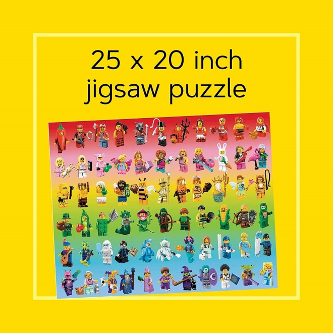 Chronicle Books LEGO® Duhov&eacute; figurice 1000 dijelova