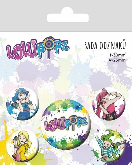 Set bedževa Lollipopz