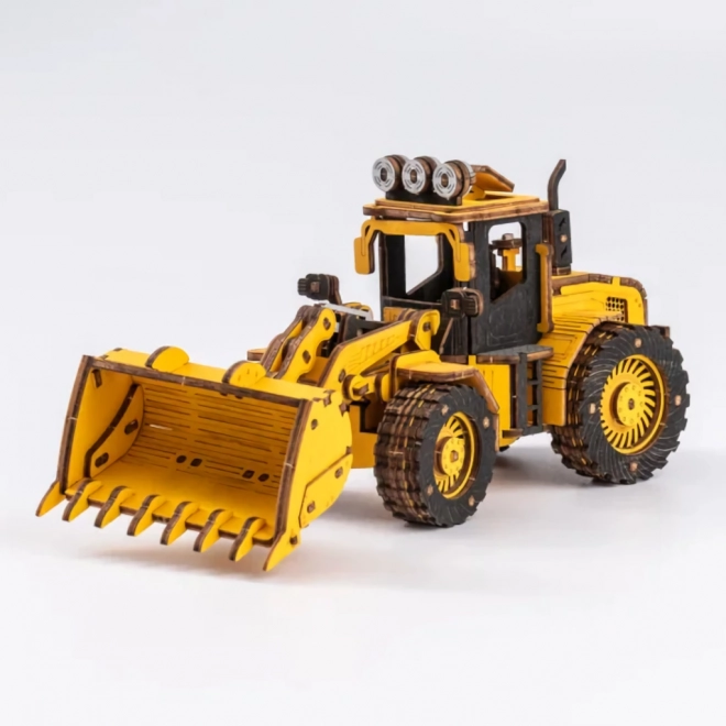 RoboTime drvene 3D puzzle - Utovarivač