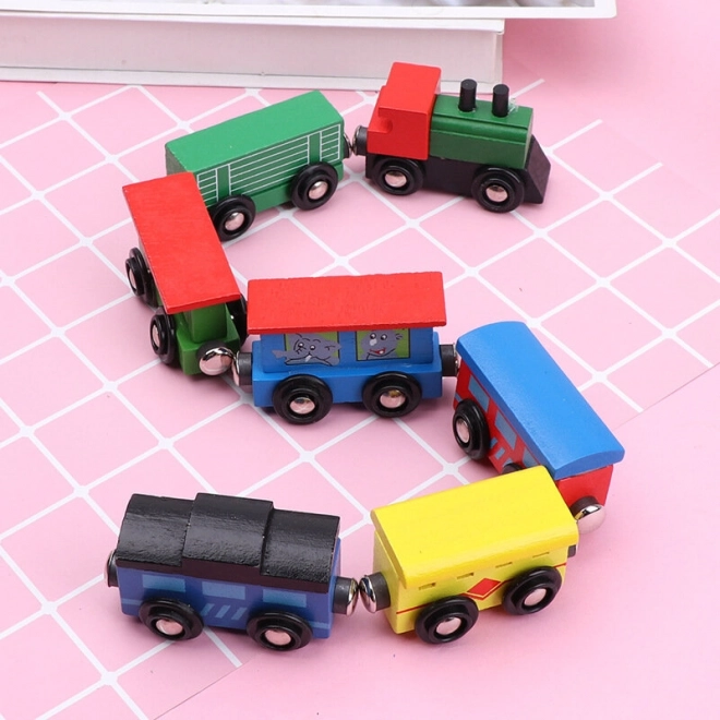 Set drvenih lokomotiva s magnetom 12 komada