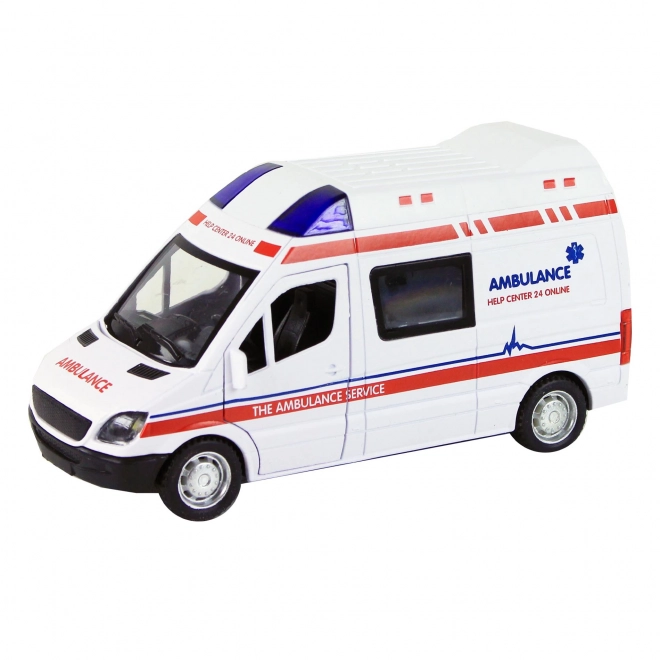 Metalna hitna pomoć - auto sa zvukom i svjetlom