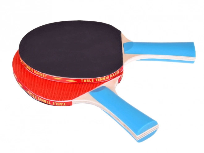 Drvene rekete za stolni tenis s lopticama