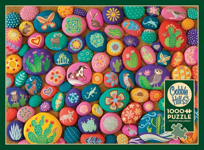 Puzzle Oslikano kamenje Jugozapada COBBLE HILL 1000 dijelova