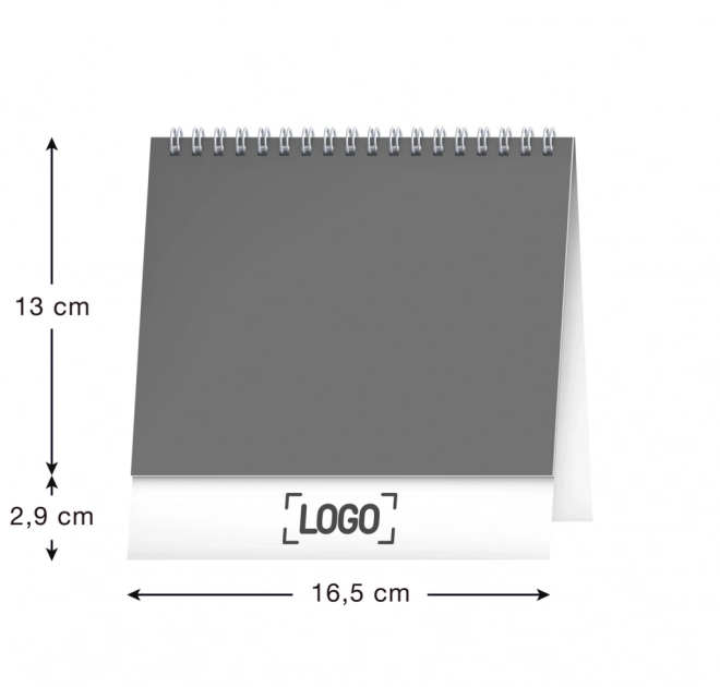 NOTIQUE Stolni kalendar Češke planine 2025, 16,5 x 13 cm