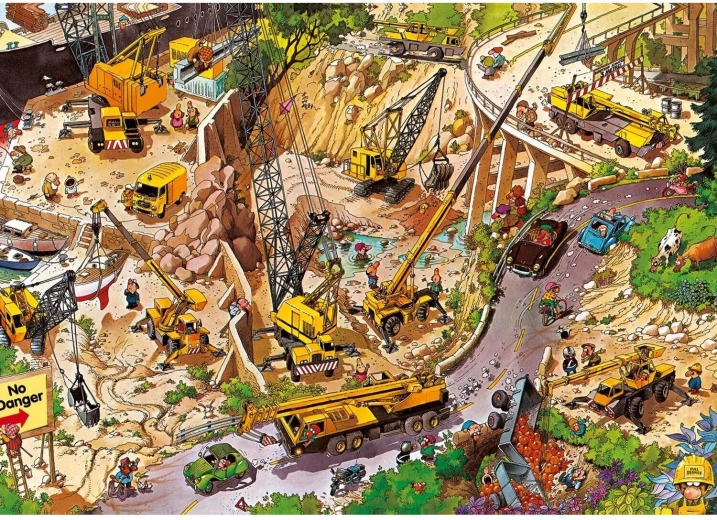 Puzzle HEYE Razbijač brave Tonio 1000 dijelova