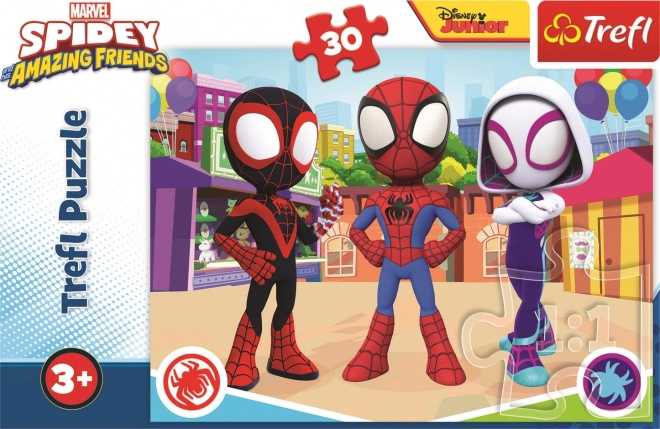 TREFL Puzzle Spidey i njegovi nevjerojatni prijatelji 30 komada