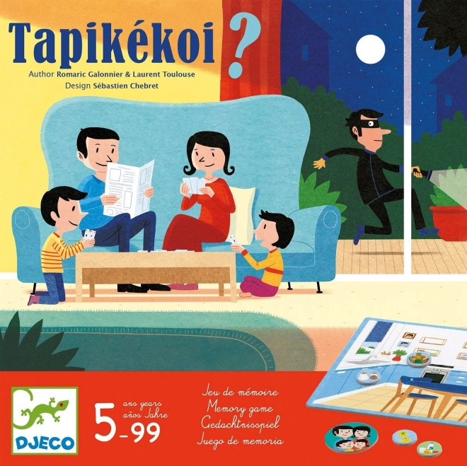 DJECO Oprez lopovi! memorijska igra