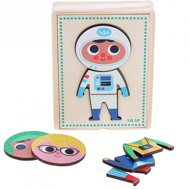 Vilac Puzzle za odijevanje Jules