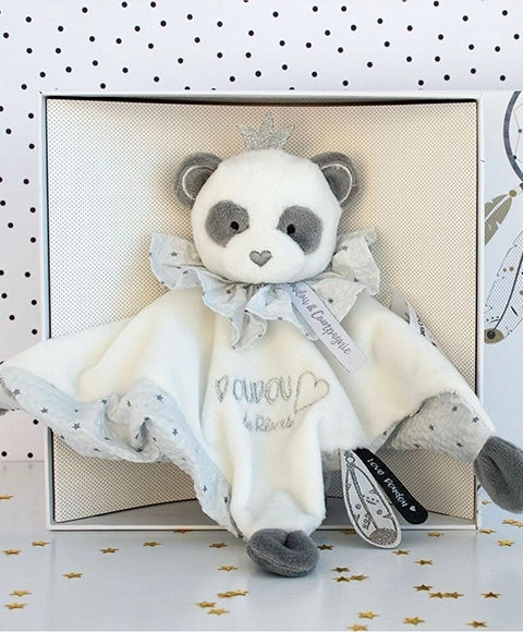 Poklon set - plišana dekica panda