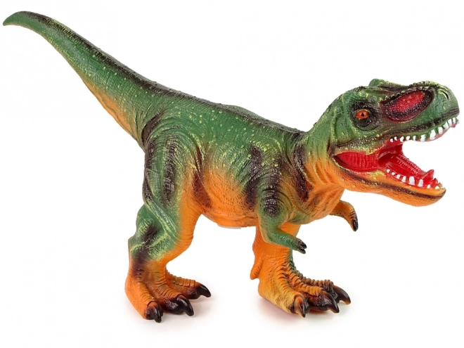 Veliki dinosaurus Tyrannosaurus Rex Zeleni i narančasti zvuk 60 cm dug