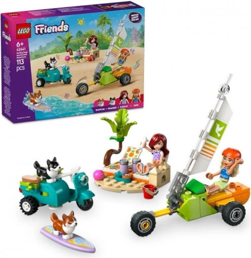 Lego Friends pustolovina sa psima surferima i skuterom