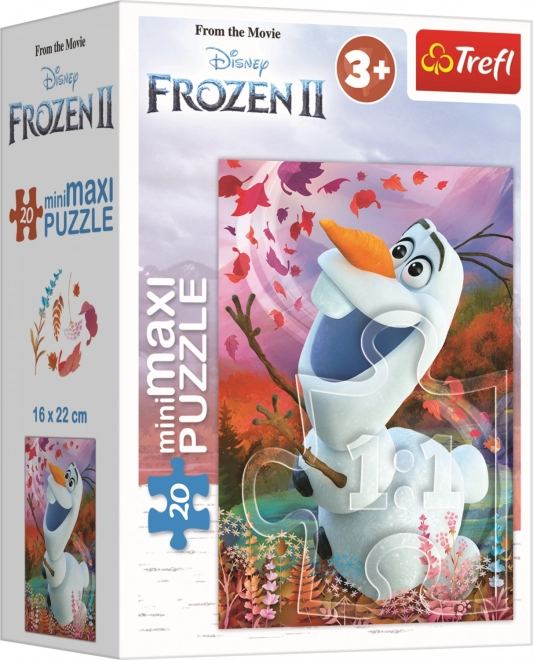 TREFL Puzzle Snježno Kraljevstvo 2: Olaf 20 dijelova