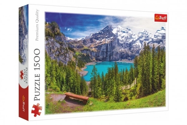 Puzzle Jezero Oeschinen Alpe 1500 dijelova