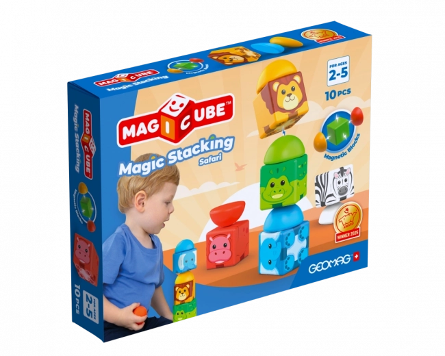 Geomag Magicube Safari – magnetska građevna igračka za djecu od 2 godine