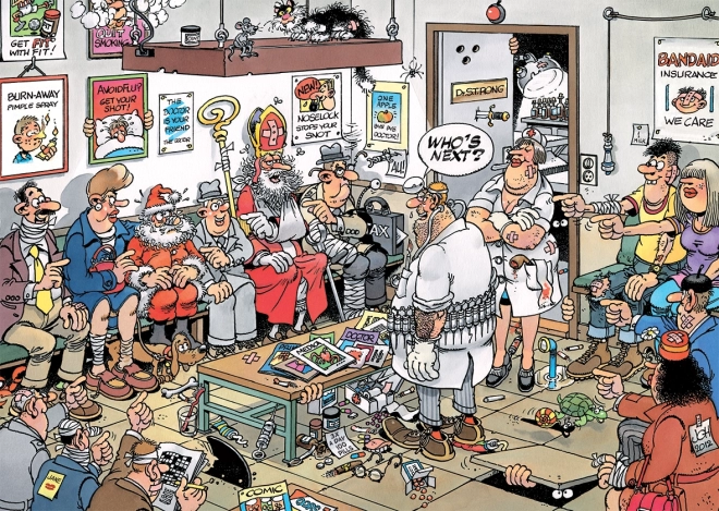 Jumbo Puzzle Jan van Haasteren Tko je sljedeći? 500 dijelova