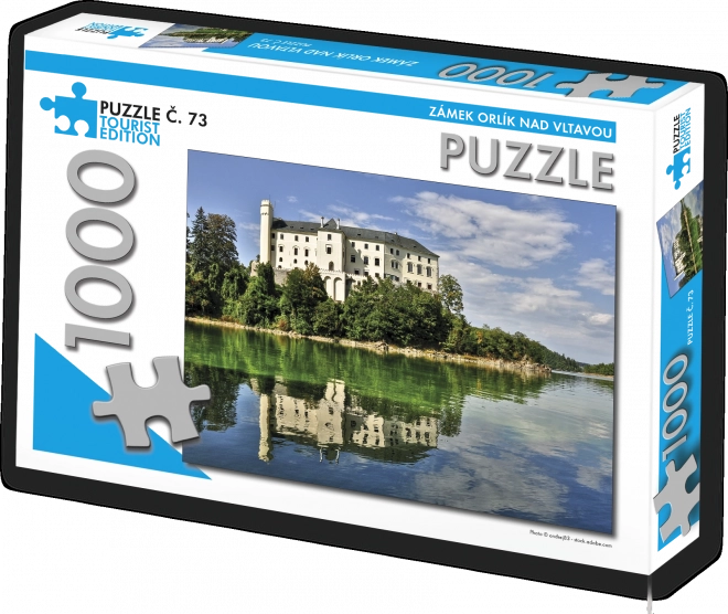 Puzzle Dvorac Orlík nad Vltavou 1000 Djelova