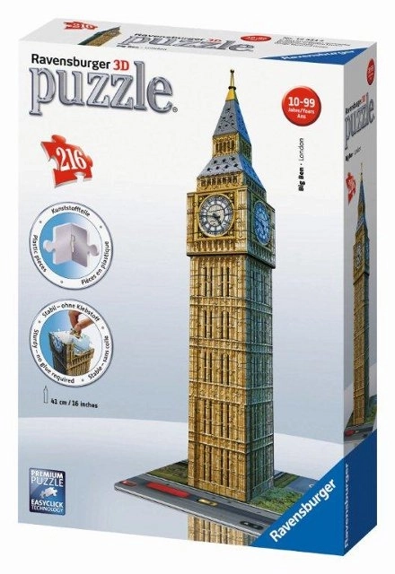 Ravensburger 3D puzzle Big Ben London 216 dijelova