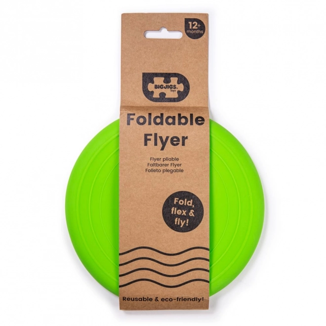 Frizbi Bigjigs Toys zelene za vanjsku zabavu