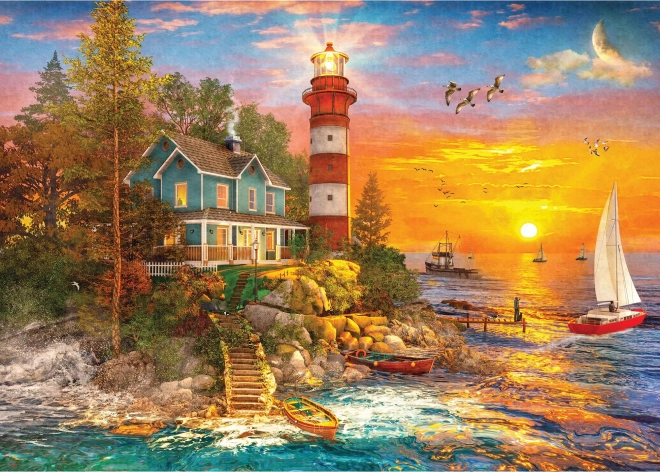 GIBSONS Puzzle Svjetionik na otoku 500 komada
