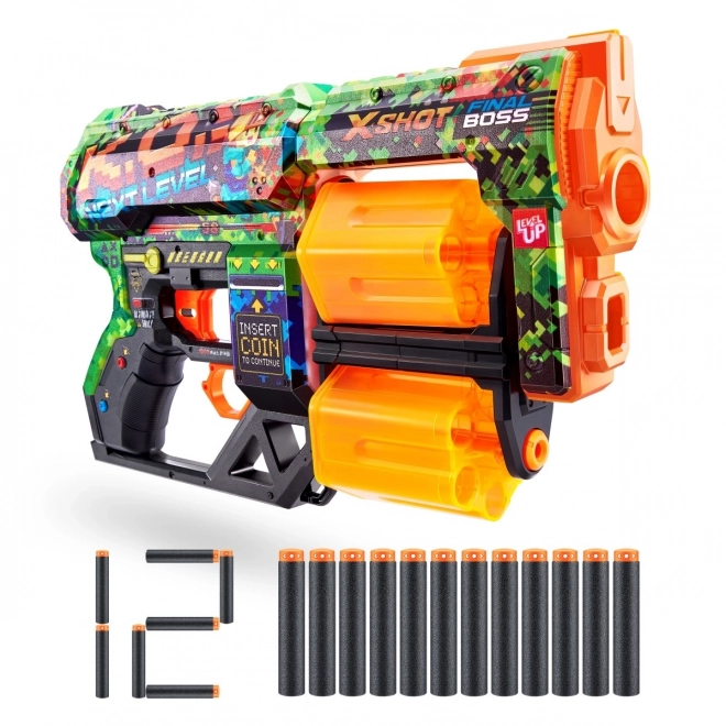 Pištolj s ispaljivačem X-Shot Skins Dread s 12 strelica, verzija B