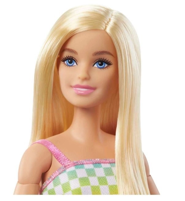 Barbie Modelka u invalidskim kolicima u kariranom kombinezonu HJT13