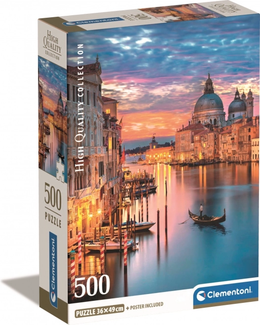Puzzle 500 dijelova Osvijetljene Venecije