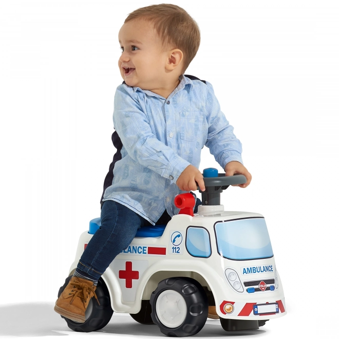 FALK Guralica Ambulance s otvorivim sjedalom i sirenom na volanu